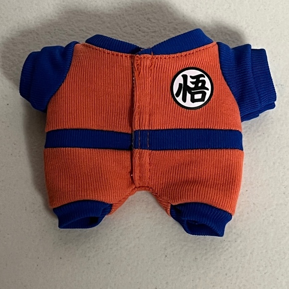 Labubu Dragonball Goku Outfit Clothing Clothes Accessories Orange Jumper - Picture 6 of 7